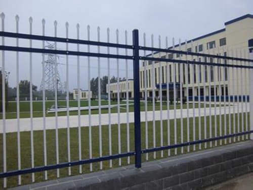 PVC Coated Zinc Steel Guardrail Fence